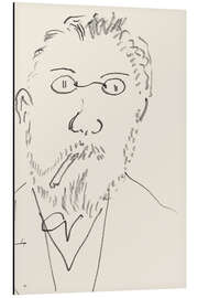 Aluminium print Self-portrait, 1920