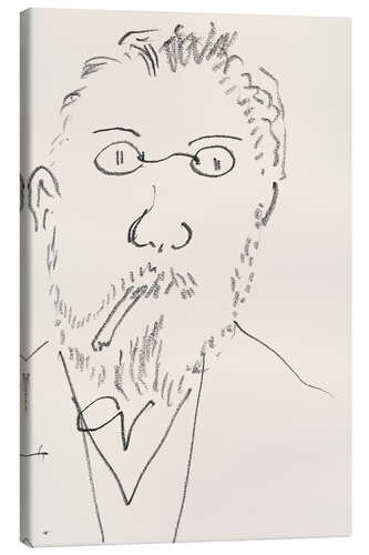 Canvas print Self-portrait, 1920