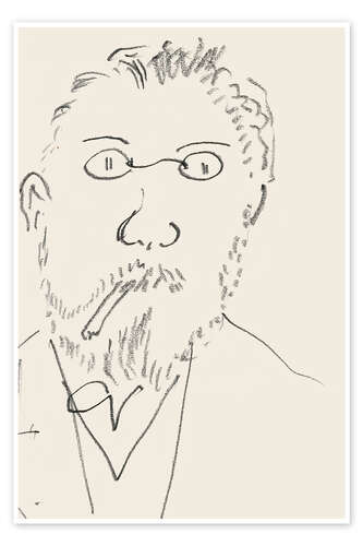 Poster Self-portrait, 1920