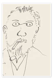 Plakat Self-portrait, 1920