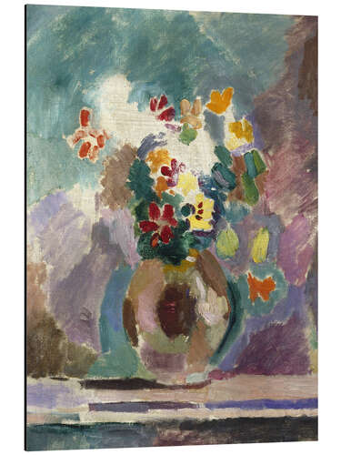 Tableau en aluminium Fleurs, 1906