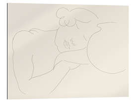 Gallery print Young woman sleeping next to a jar, 1929