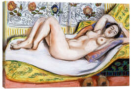 Obraz na płótnie Nude on a Yellow Sofa, 1924 - Henri Matisse