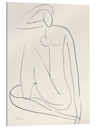 Gallery Print Sitzende Frauenfigur, 1952