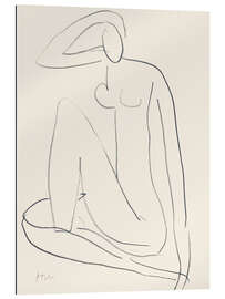 Gallery Print Sitzende Frauenfigur, 1952