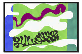 Gerahmter Kunstdruck Lagune II, Jazz, 1947