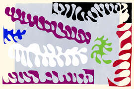 Magnettafel Lagune I, Jazz, 1947