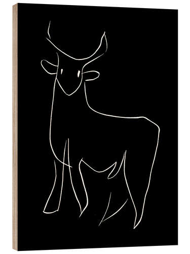 Stampa su legno The Young Bull, 1944