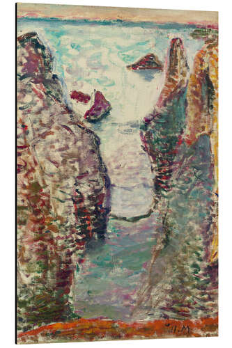 Alubild Falaises, Belle-Île, 1897