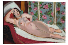 Obraz na aluminium Naked on a Chaise Longue, 1923 - Henri Matisse