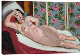 Quadro em tela Nu em uma espreguiçadeira, 1923 - Henri Matisse
