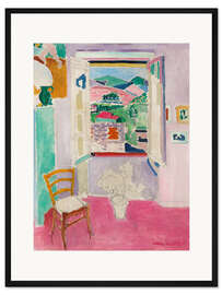 Gerahmter Kunstdruck Offenes Fenster, 1911