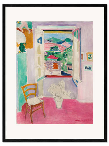 Impression artistique encadrée Open Window, 1911