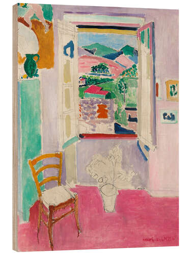 Tableau en bois Open Window, 1911