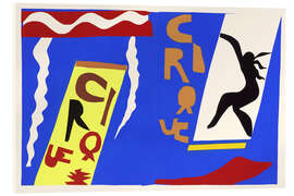 Quadro em acrílico The Circus, Jazz, 1947 II