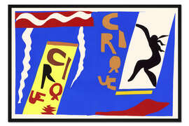 Gerahmter Kunstdruck Der Zirkus, Jazz, 1947 II