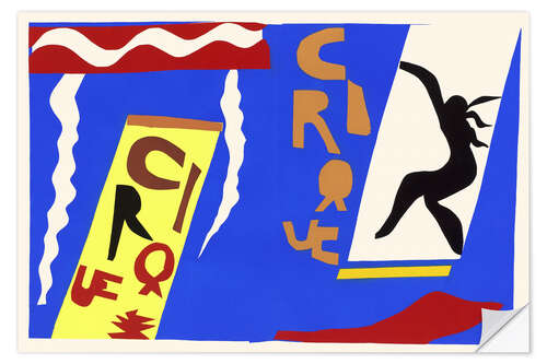 Wall sticker The Circus, Jazz, 1947 II