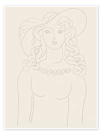 Wall print Apparition, Poésies, 1932 - Henri Matisse