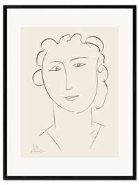 Framed art print Marguerite V, 1945