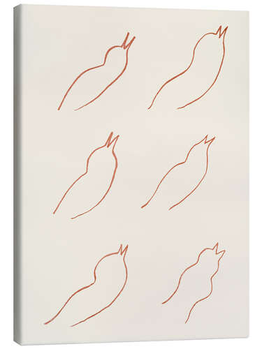 Canvas print Florilège des Amours de Ronsard, 1948