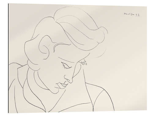 Gallery print Head of a Woman, 1946