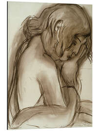 Magnettafel Porträt von Jacqueline Duheme, 1944