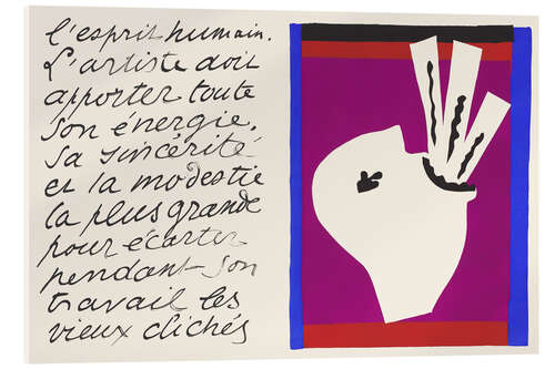 Quadro em acrílico Sword Swallower, Jazz, 1947 II