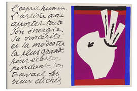 Aluminium print Sword Swallower, Jazz, 1947 II