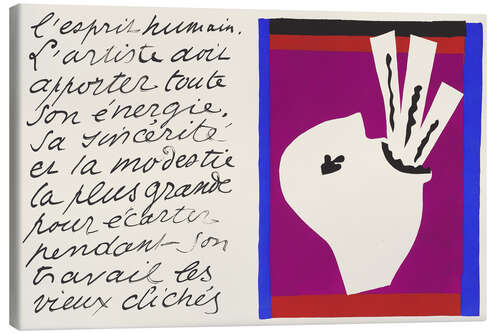 Leinwandbild Schwertschlucker, Jazz, 1947 II