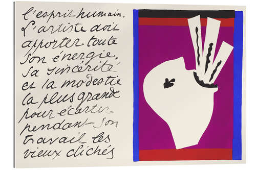 Tableau en plexi-alu Avaleur d'épée, Jazz, 1947 II