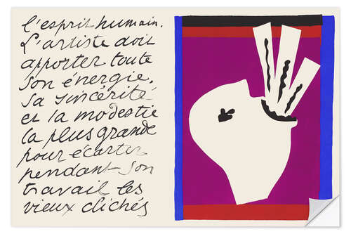 Naklejka na ścianę Sword Swallower, Jazz, 1947 II