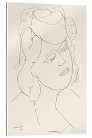 Gallery print Woman with Hat, 1946