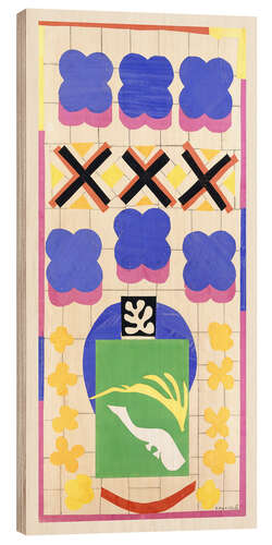 Cuadro de madera Chinese Fish, 1951