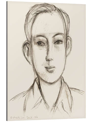 Tableau en aluminium Portrait de Paul, 1946