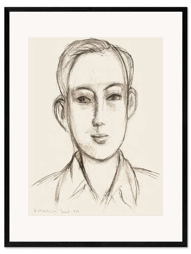 Kehystetty taidepainatus Portrait of Paul, 1946