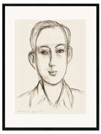 Impression artistique encadrée Portrait de Paul, 1946