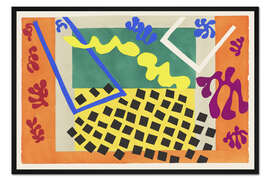 Gerahmter Kunstdruck The Flying Codomas, Jazz, 1947