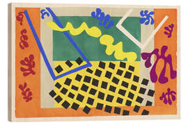 Wood print The Flying Codomas, Jazz, 1947