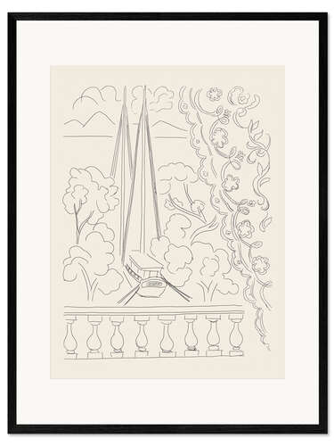 Framed art print Poésies, 1932 IV