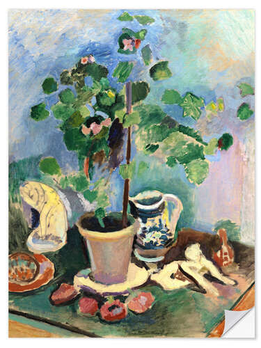 Autocolante decorativo The Geranium, 1906