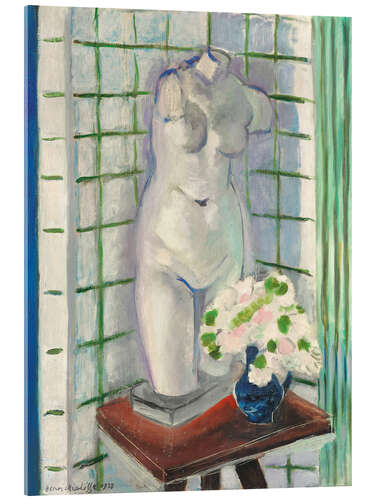 Quadro em acrílico Antique et oeillets', 1928