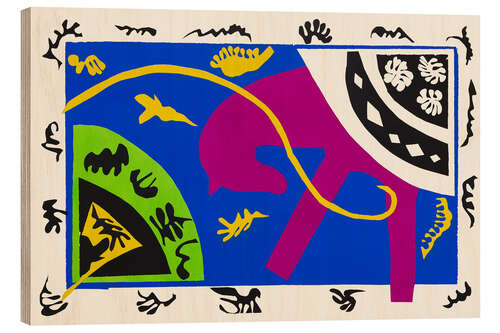 Stampa su legno The Horse, the Riding Student and the Clown, Jazz, 1943