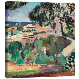 Canvas print Landscape of Collioure, 1907