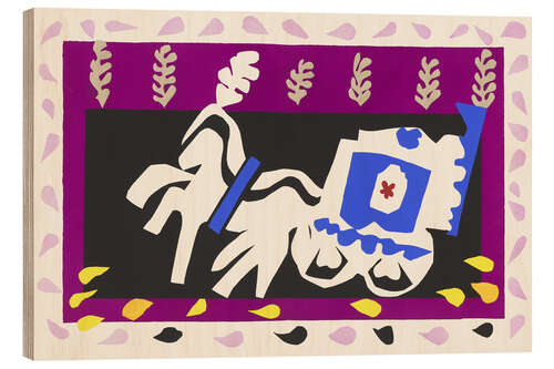 Cuadro de madera Burial of Pierrot, Jazz, 1947