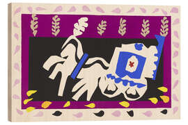 Tableau en bois Funérailles de Pierrot, Jazz, 1947 - Henri Matisse