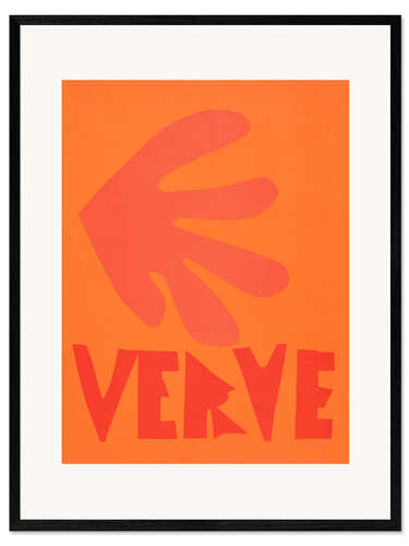 Framed art print Verve, Artistic and Literary Magazine