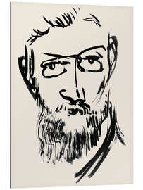 Magnettafel Selbstporträt, um 1900