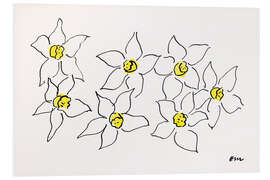 Tableau en PVC Jonquilles, 1945