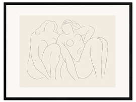 Gerahmter Kunstdruck Poésies, 1932 III
