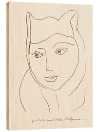 Wood print Page from Portuguese Letters, 1946 - Henri Matisse